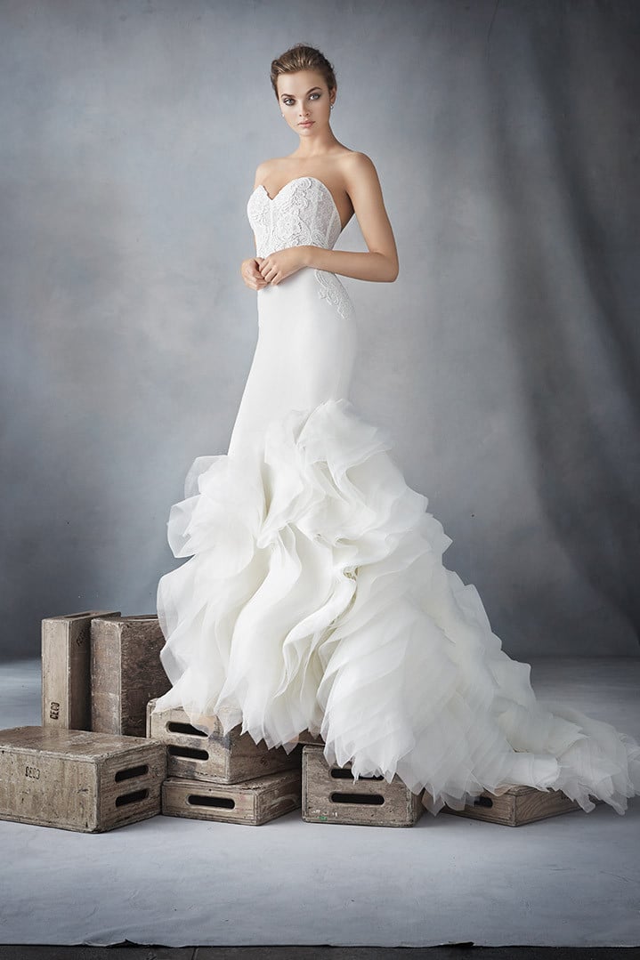 Lazaro Bridal  Gowns  Wedding  Dresses  Ivory Bridal  Atelier
